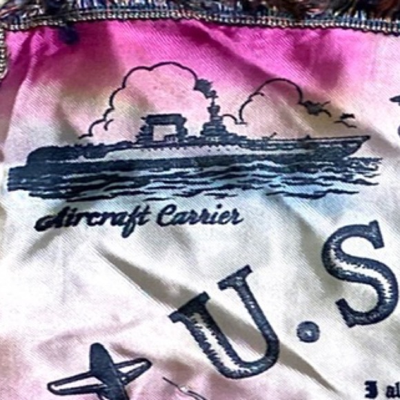 Vintage United States Navy Mother O' Mine Pillow Case Sham - Picture 3 of 13